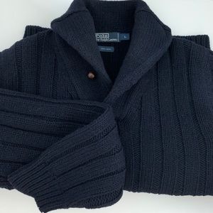 Vintage Polo by Ralph Lauren Shawl Collar Sweater